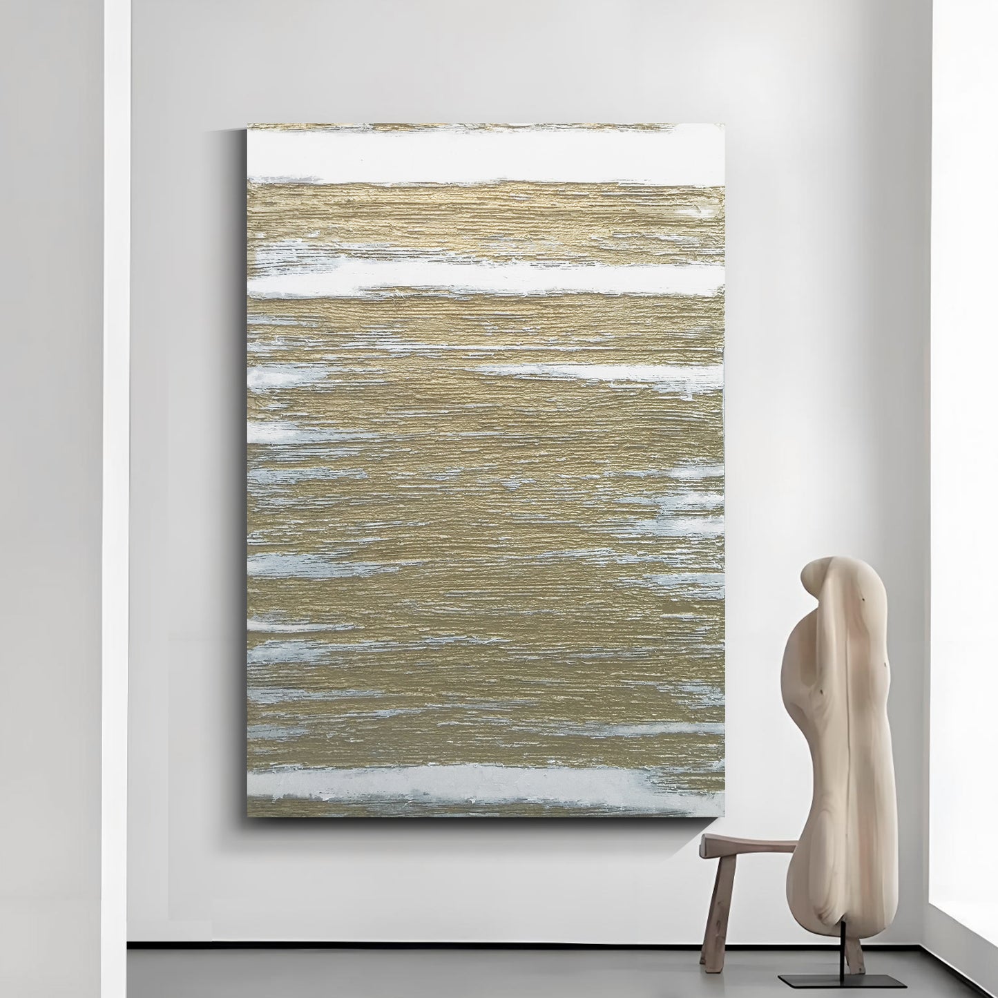 Modern abstract wall art, hand-painted oil painting