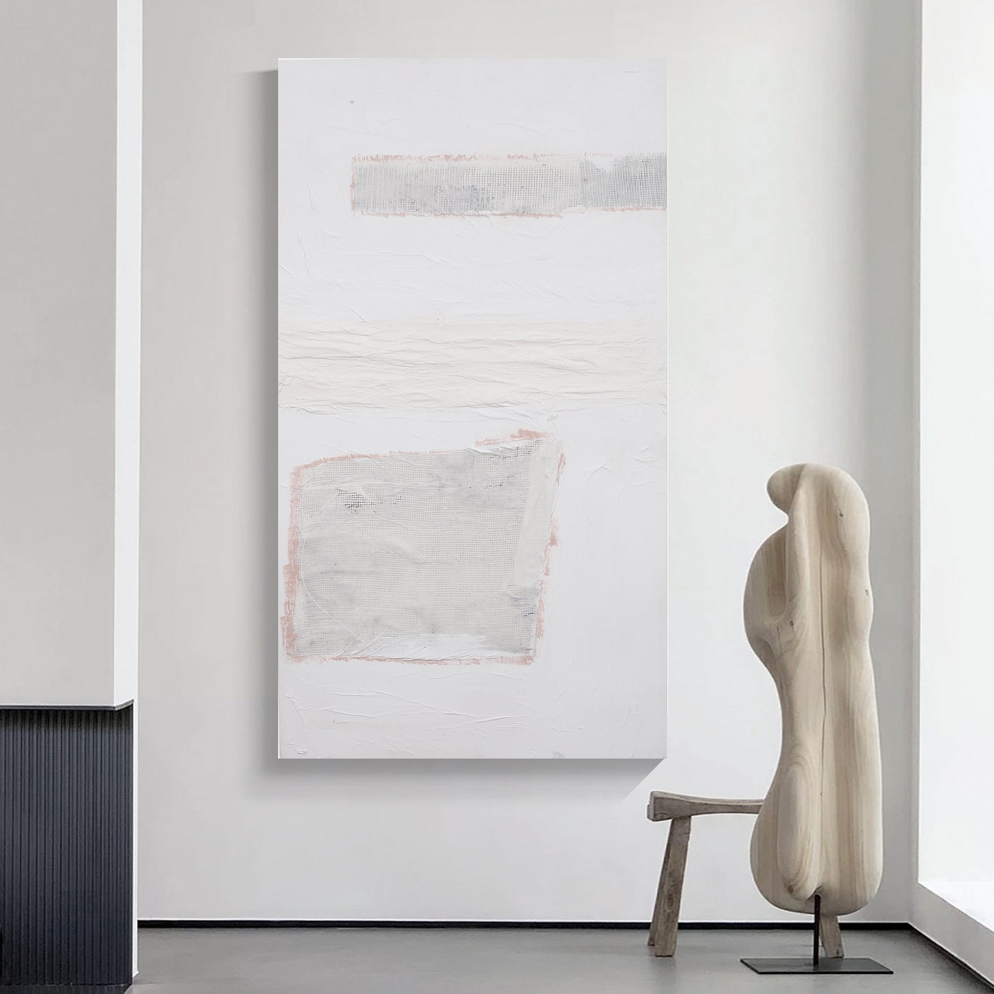 Modern abstract wall art, hand-painted oil painting