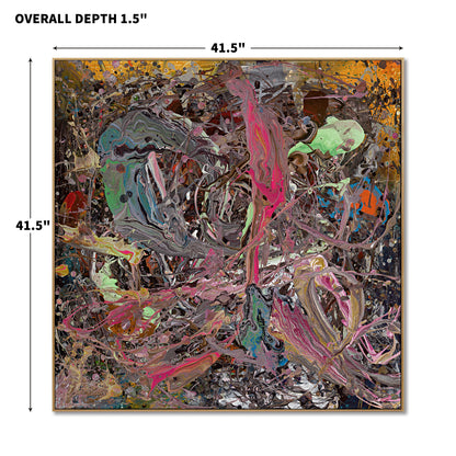 "Abstract 2"hand-stretched framed prints