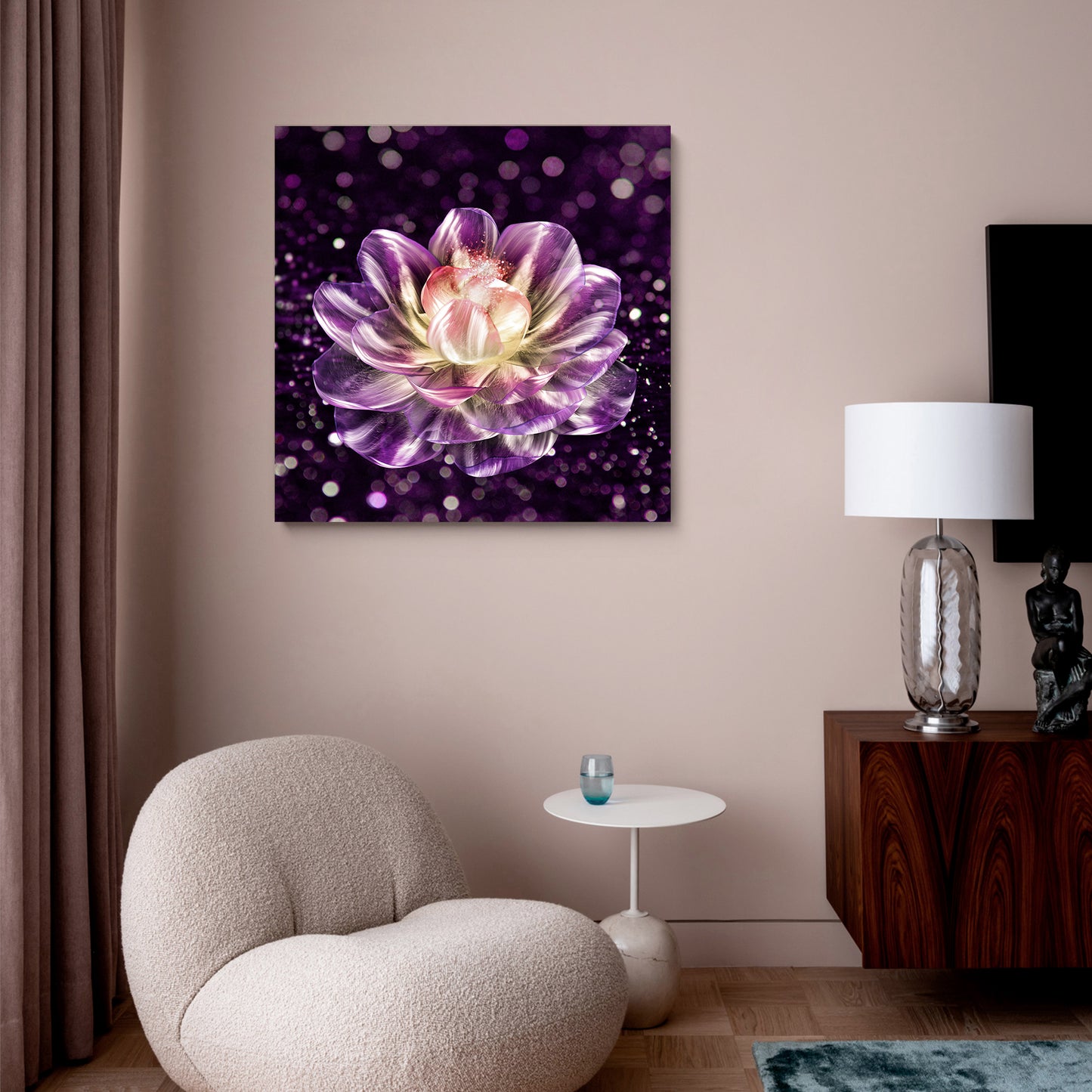 "Blooming"Frameless Acrylic Print