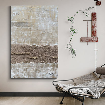 Modern abstract wall art, hand-painted oil painting