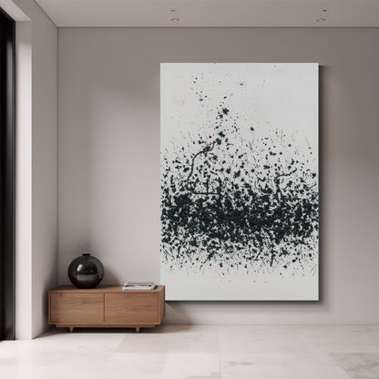 Modern simple and abstract wall art, hand-painted oil painting