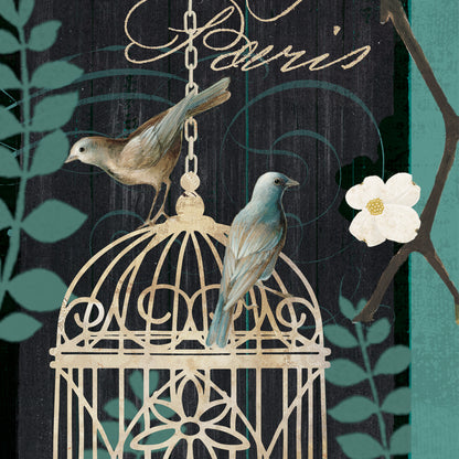"birdcage"hand-stretched canvas prints