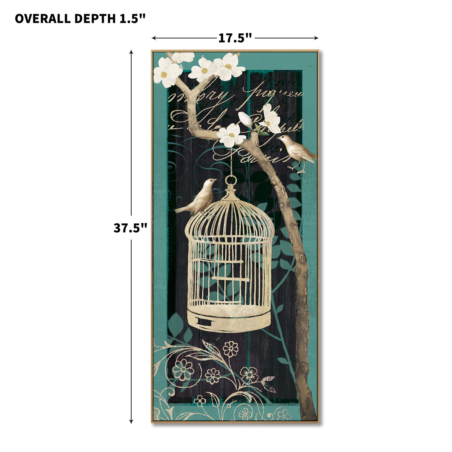 "birdcage"hand-stretched canvas prints