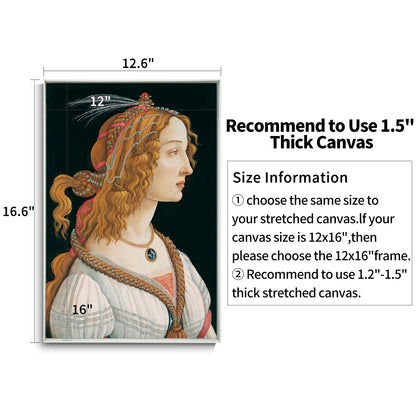 Metal floating frame, used for canvas oil painting, DIY canvas frame, 1.5 inches deep, floating frame, used for canvas print wall art/portrait/landscape living room bedroom kitchen decoration (dumb white)