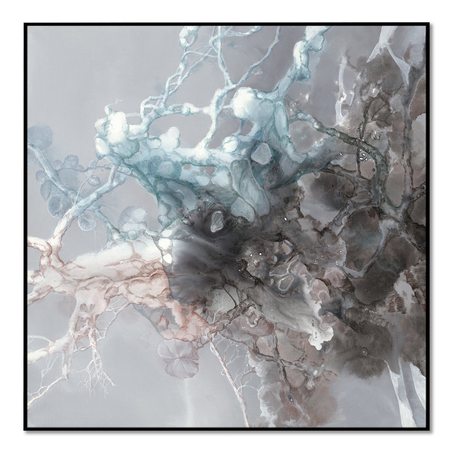 "Wanxiang Series1"hand-stretched canvas framed prints