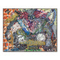 "confrontation, powerful and boundless"hand-stretched canvas framed prints