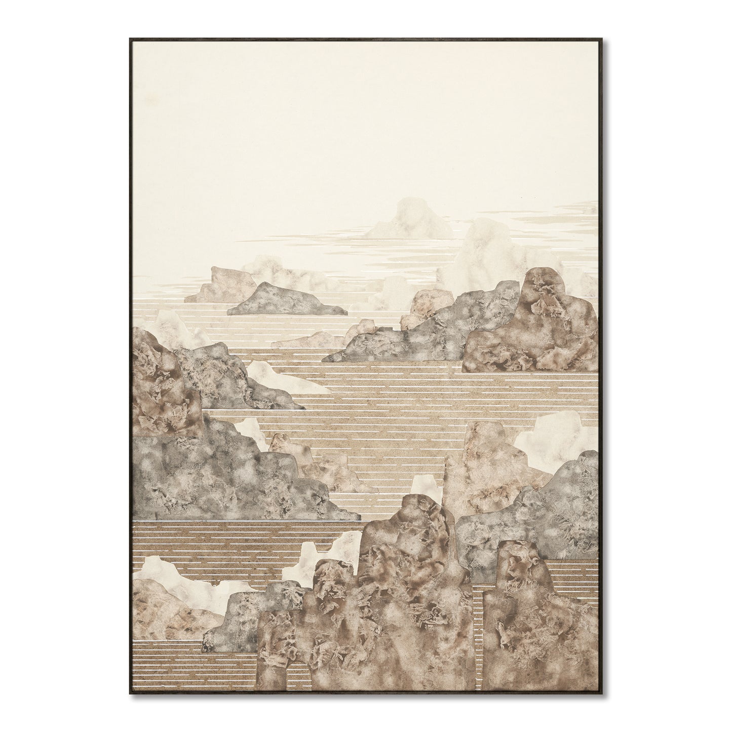 "Chinese Landscape 2" framed canvas prints