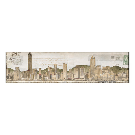 "urban architecture"hand-stretched canvas prints