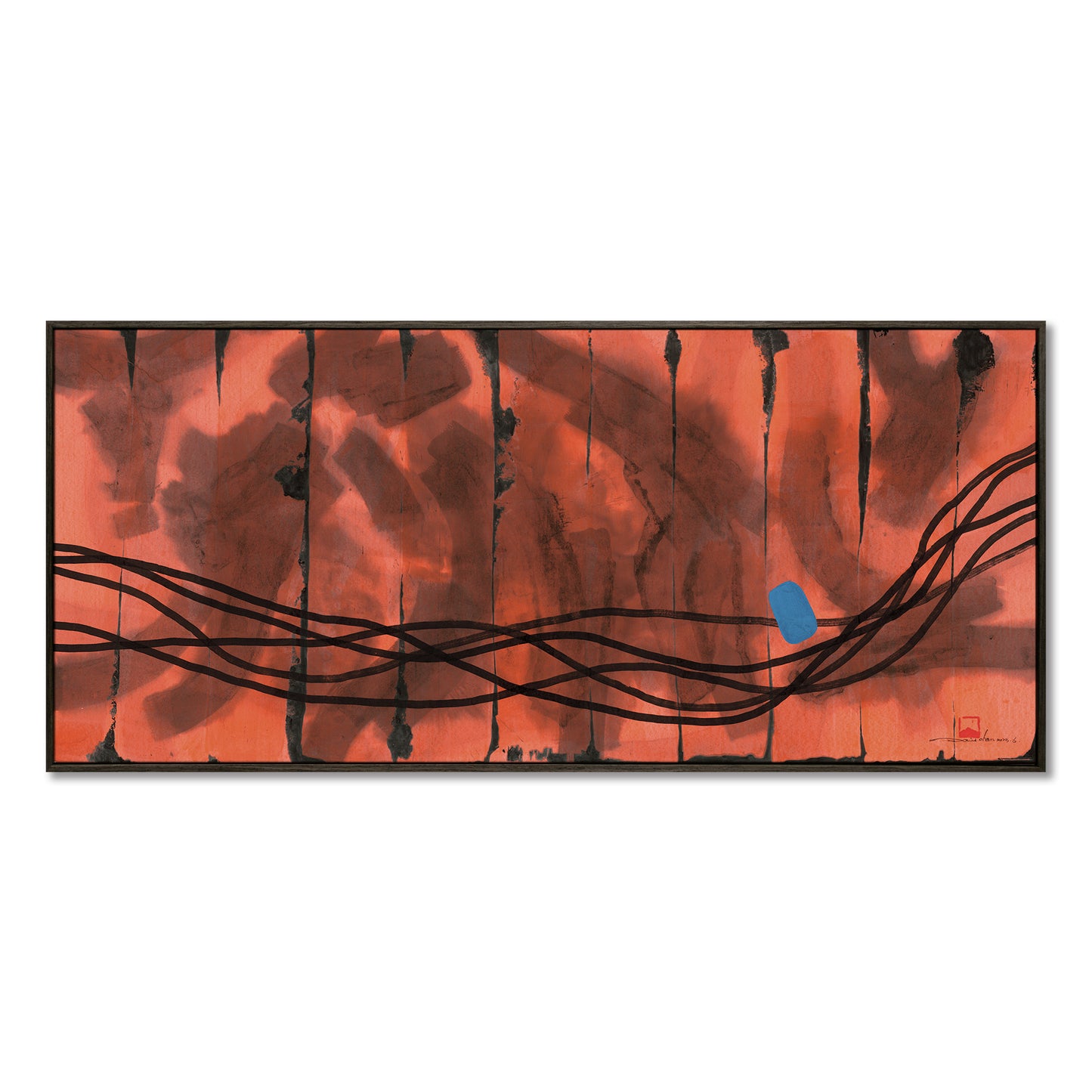 "Basic form 2" framed canvas prints