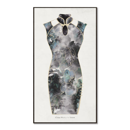 "cheongsam"hand-stretched canvas prints