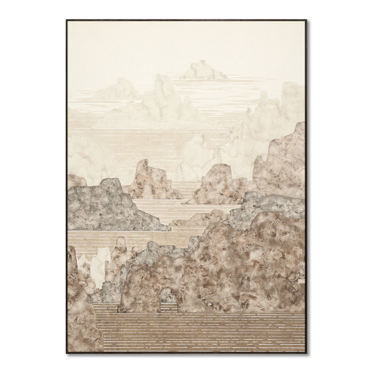 "Chinese Landscape 2" framed canvas prints