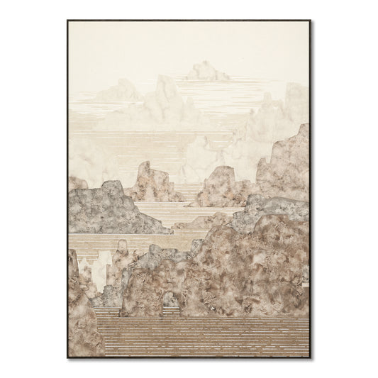 "Chinese Landscape 2" framed canvas prints