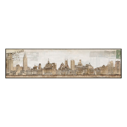 "urban architecture"hand-stretched canvas prints