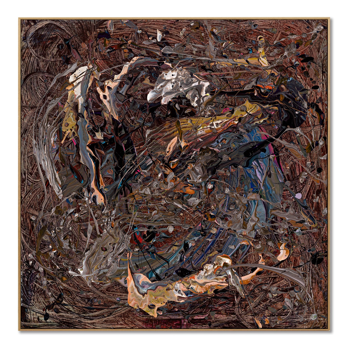 "Abstract 2"hand-stretched framed prints
