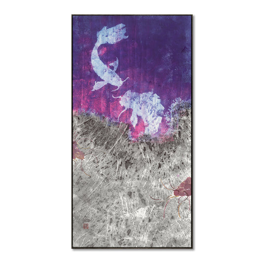 "Ink form 5" framed canvas prints