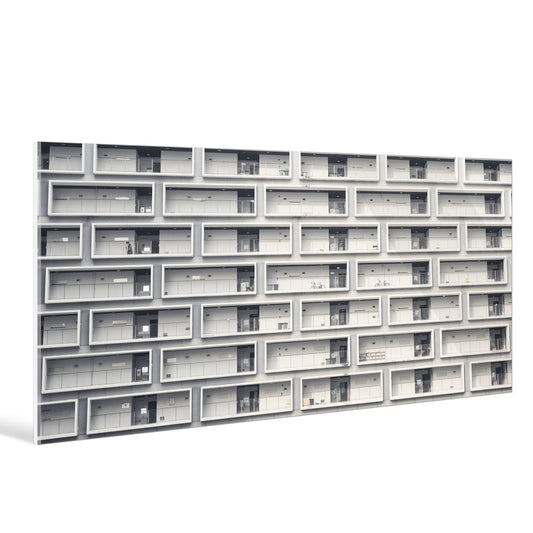 "building"Frameless Acrylic Print