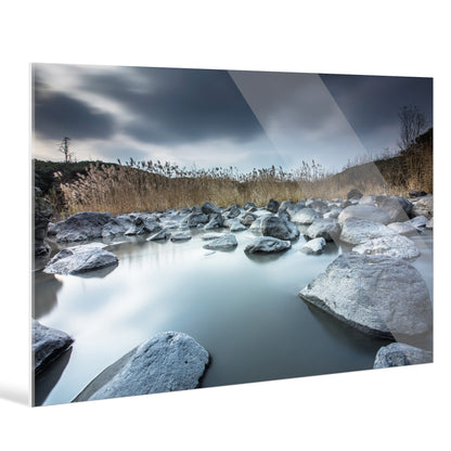"Shanghai landscape"Frameless Acrylic Print