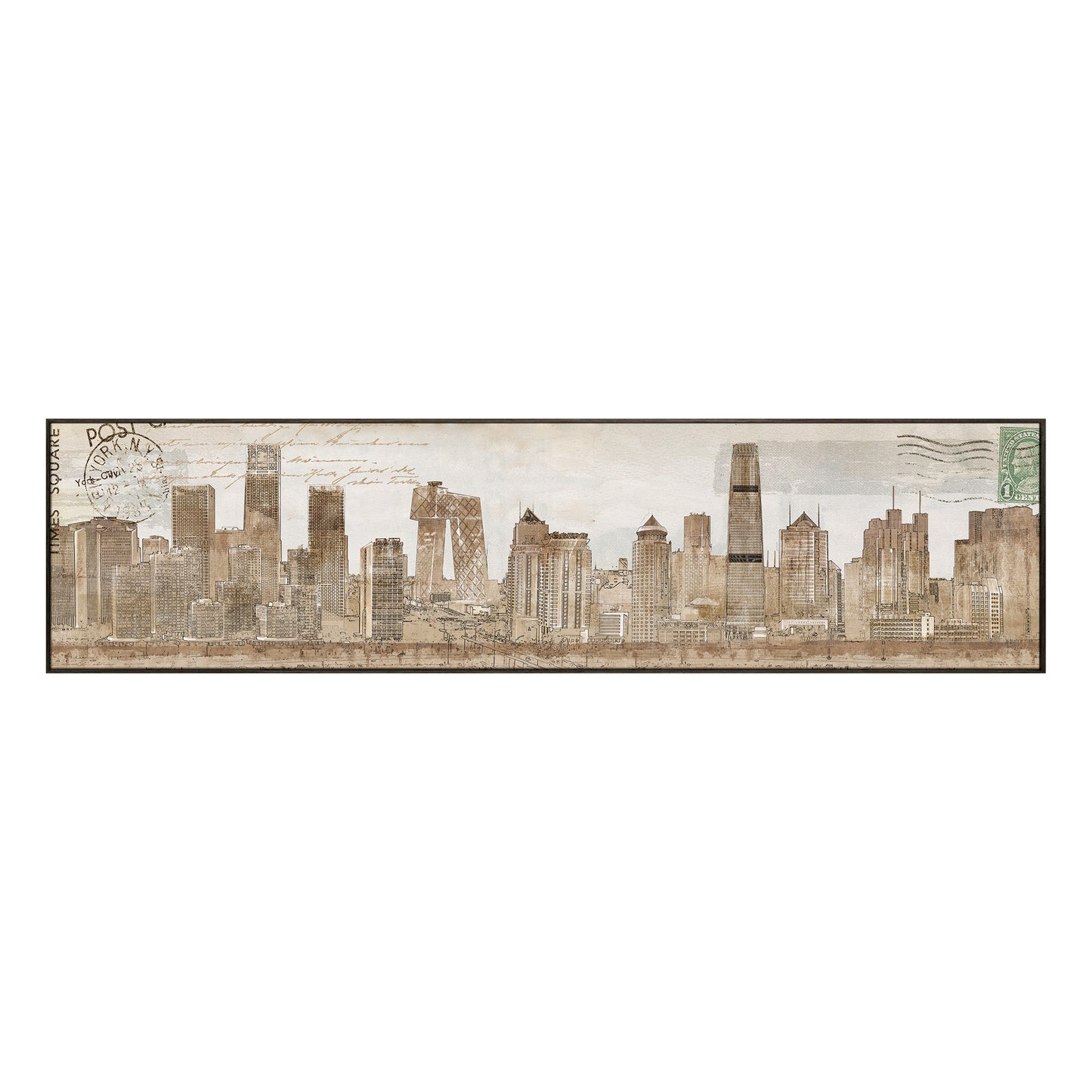 "urban architecture"hand-stretched canvas prints