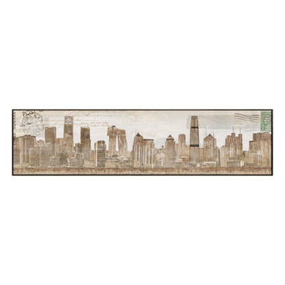 "urban architecture"hand-stretched canvas prints