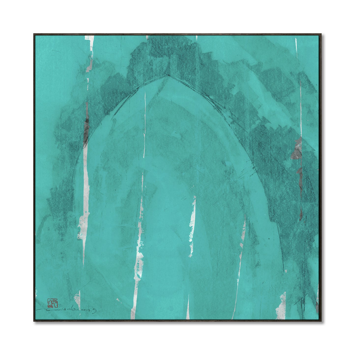"Basic form 1" framed canvas prints