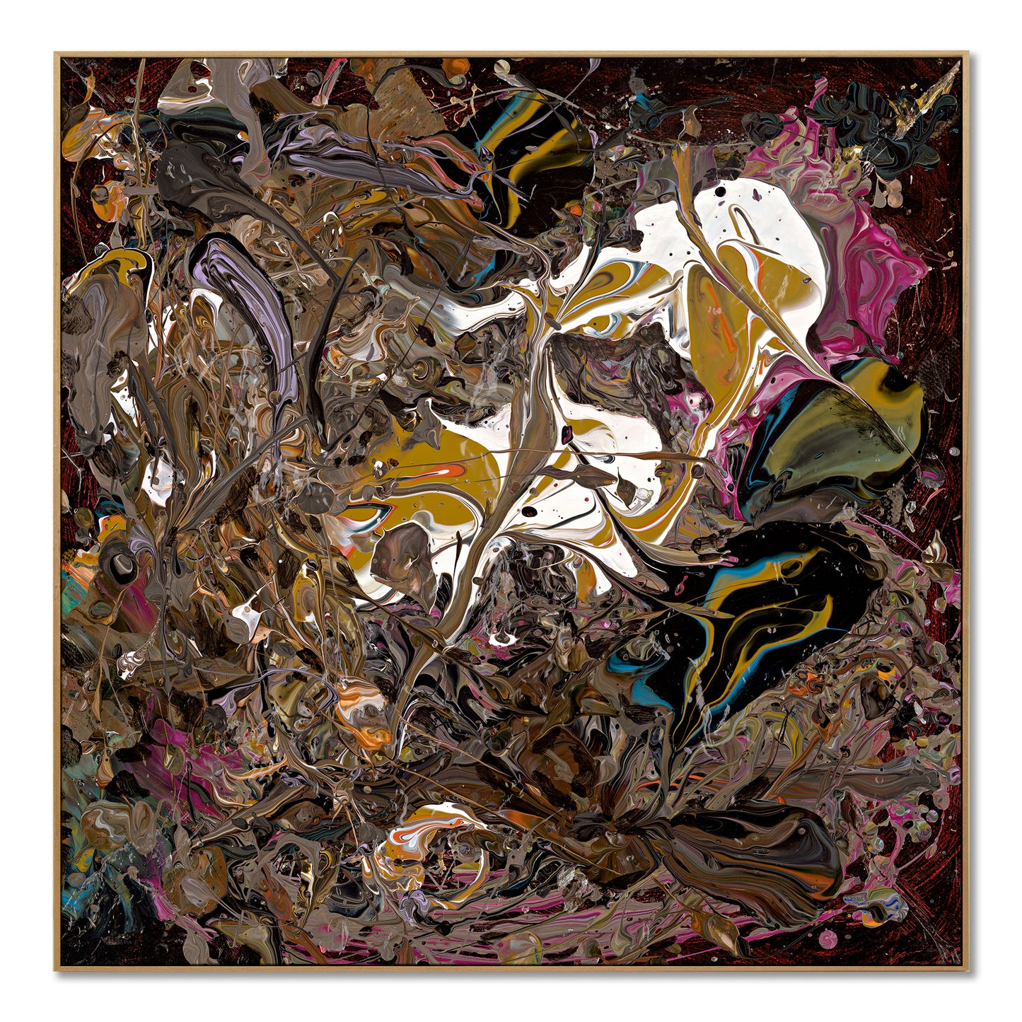 "Abstract 2"hand-stretched framed prints