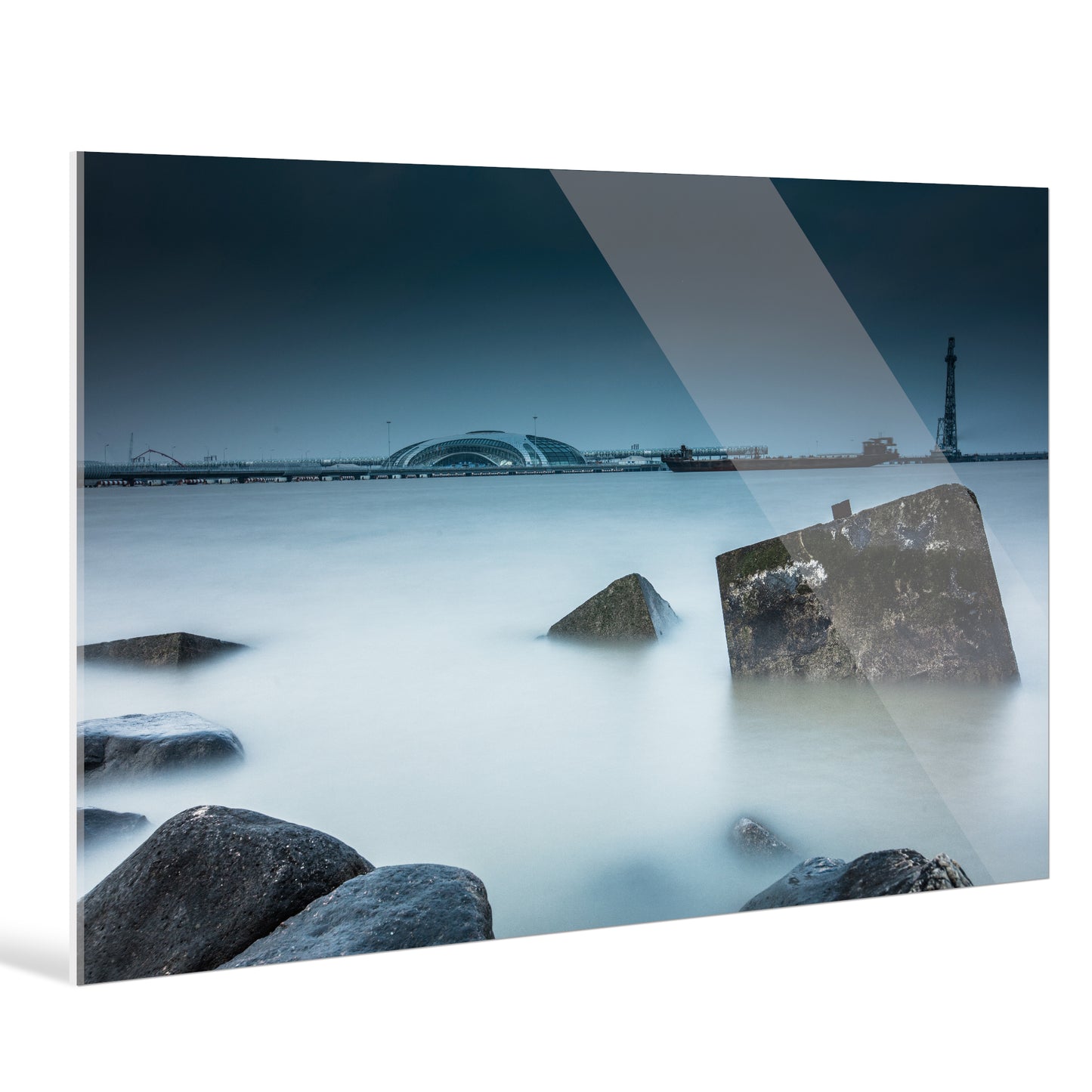 "Shanghai landscape"Frameless Acrylic Print