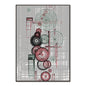 "geometry"hand-stretched canvas prints