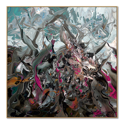 "Abstract 1"hand-stretched framed prints