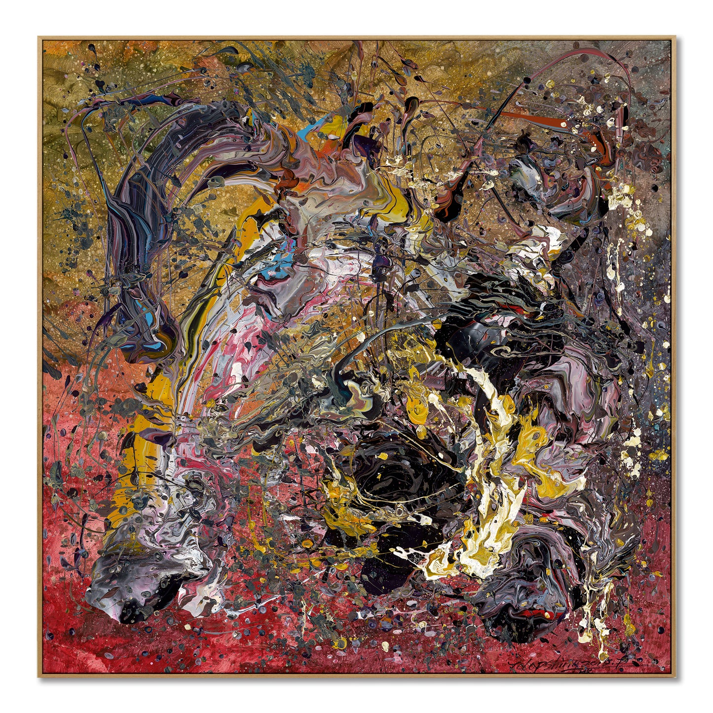 "Abstract 1"hand-stretched framed prints