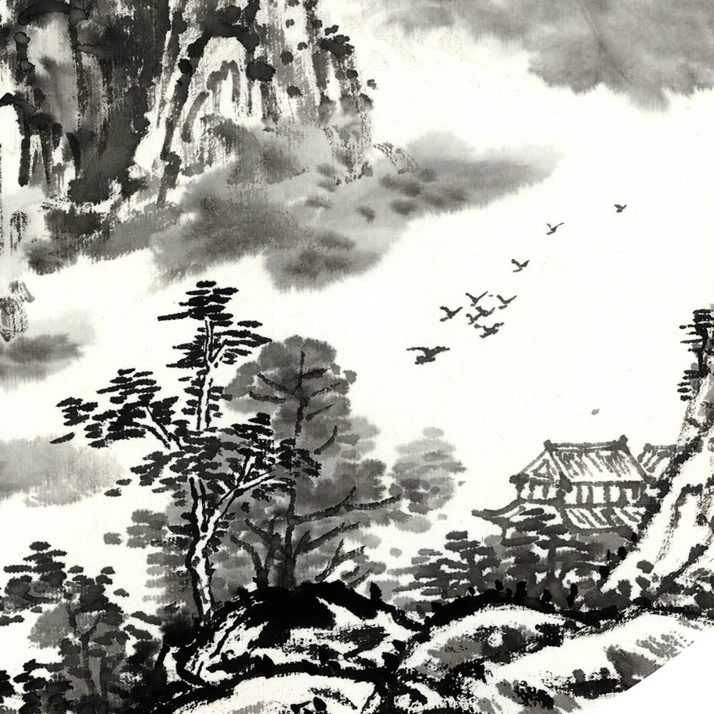 Ink Landscape (12)-Puyue Zhang