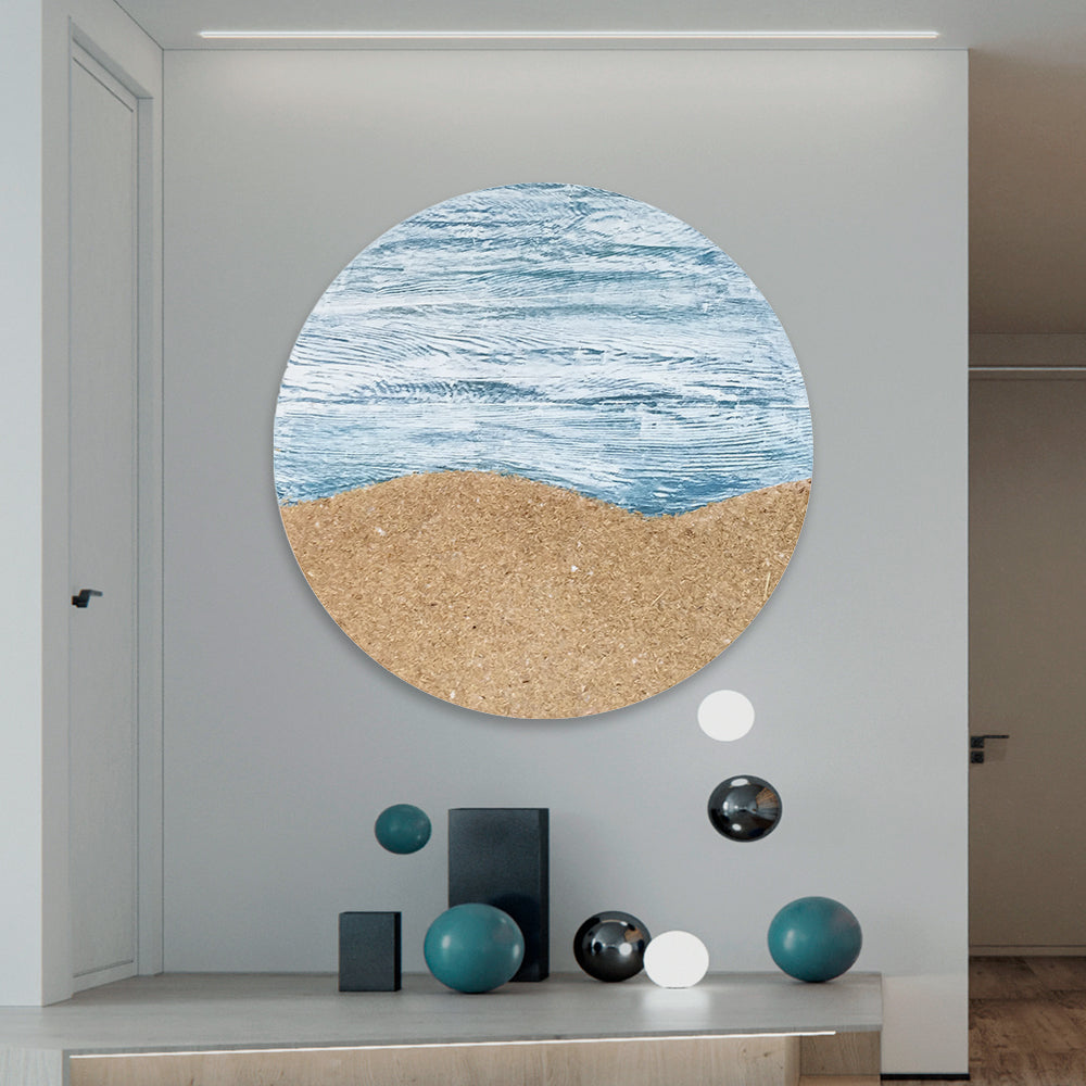 "Sand Sea"Mixed Media Painting