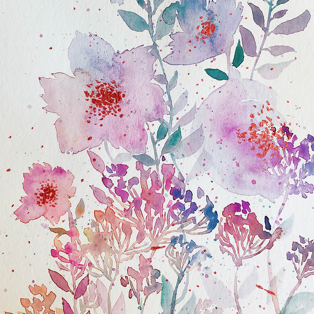Flower Gradient (3)-Wenli Zhang