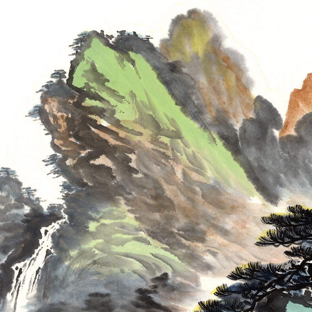 Ink Landscape (8)-Puyue Zhang