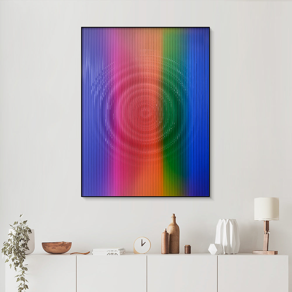 Rainbow Acrylic Installation Art