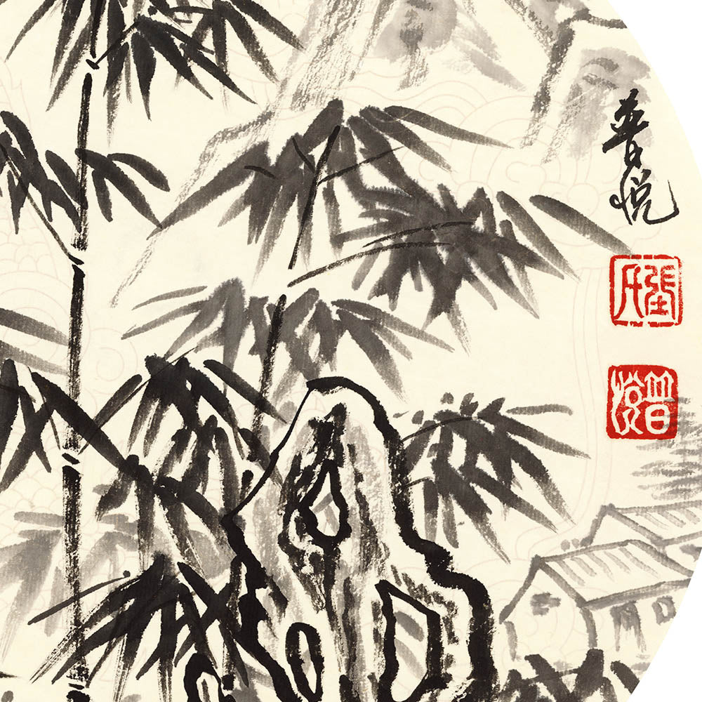 Ink Landscape(29)-Puyue Zhang