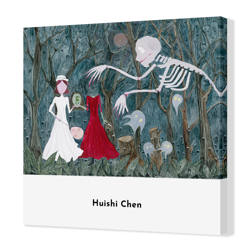 Girls and Skeletons-Huishi Chen