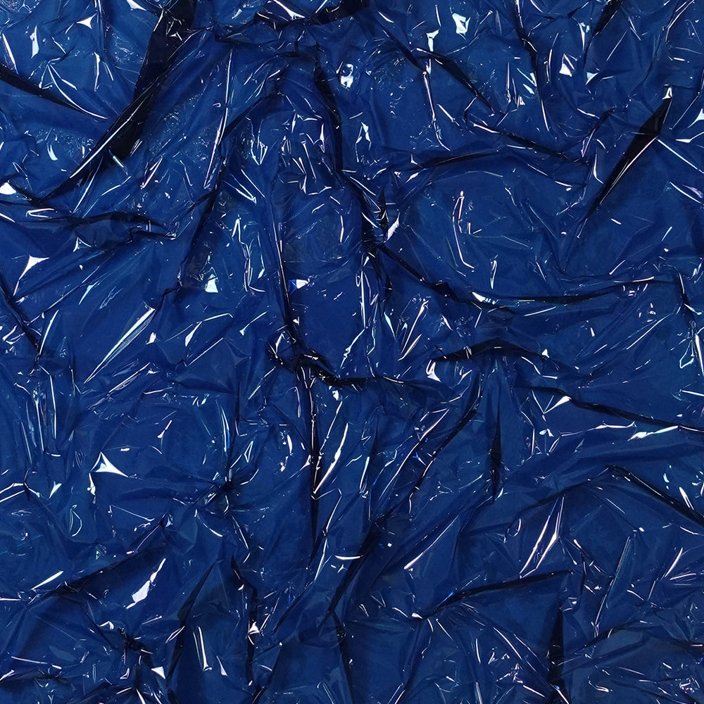 "Dyeing Blue Soap"Leather Installation Art