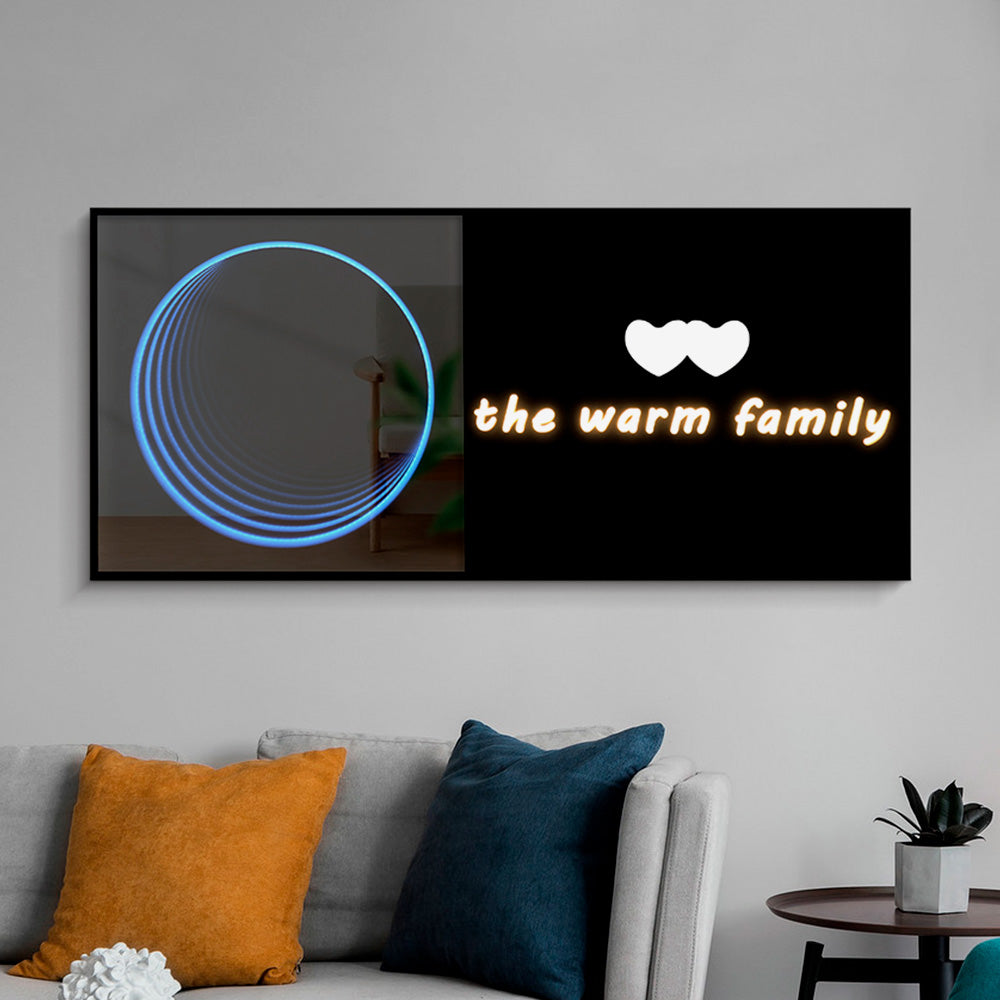 "The Warm Family" Lighting Installation Art