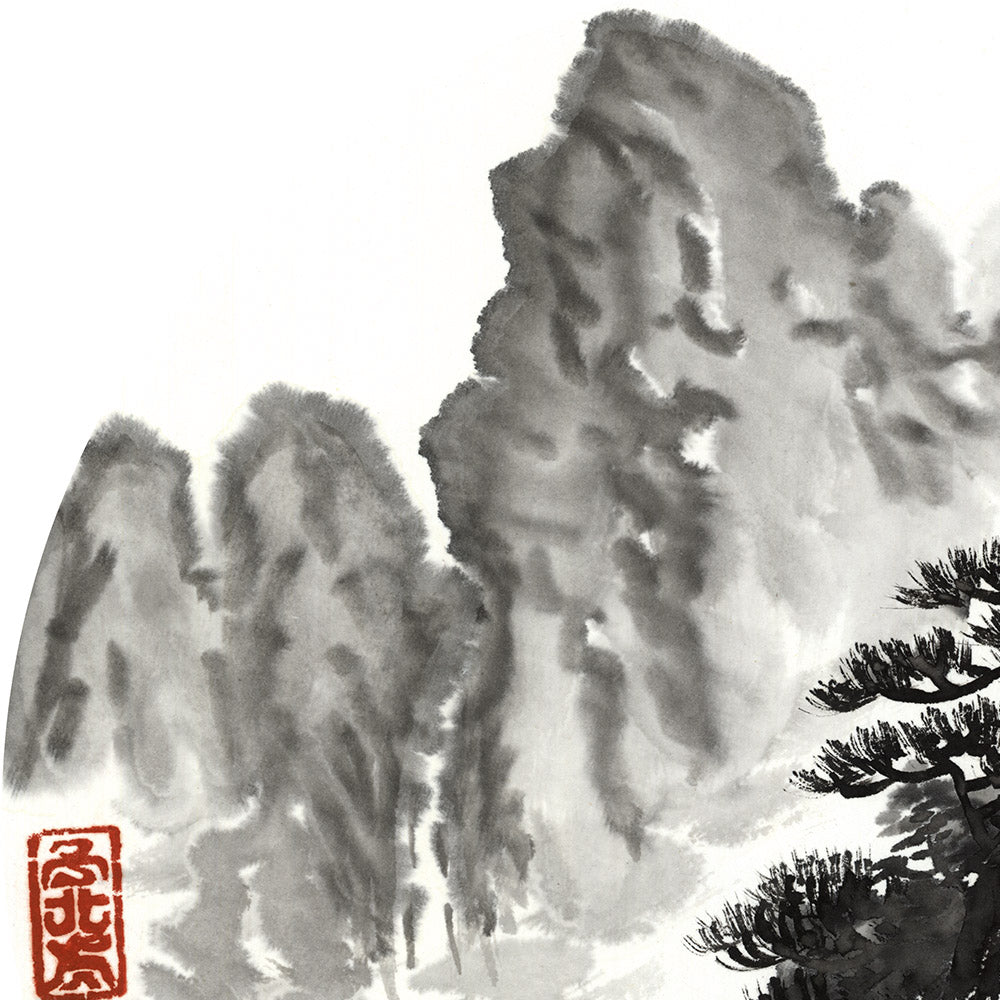 Ink Landscape (16)-Puyue Zhang