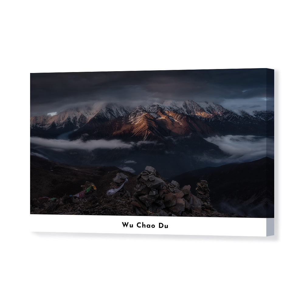 Snow Mountain Landscape (8)-Wuchao Du