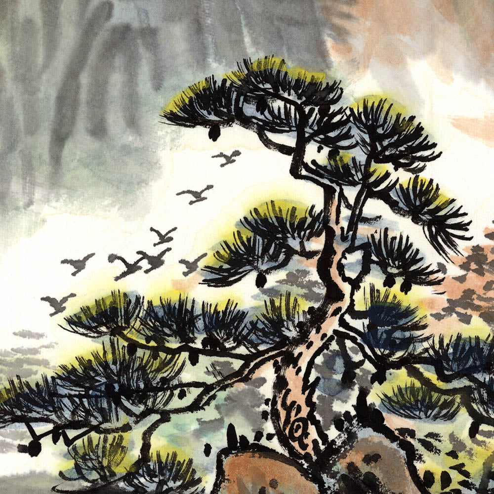 Ink Landscape (11)-Puyue Zhang