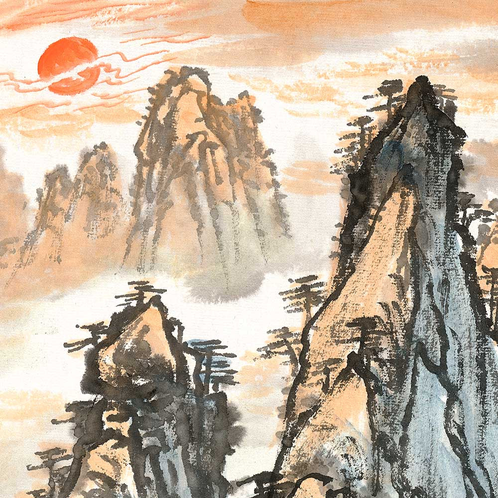 Ink Landscape-Puyue Zhang