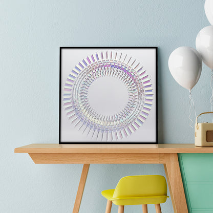 Blooming Acrylic Installation Art