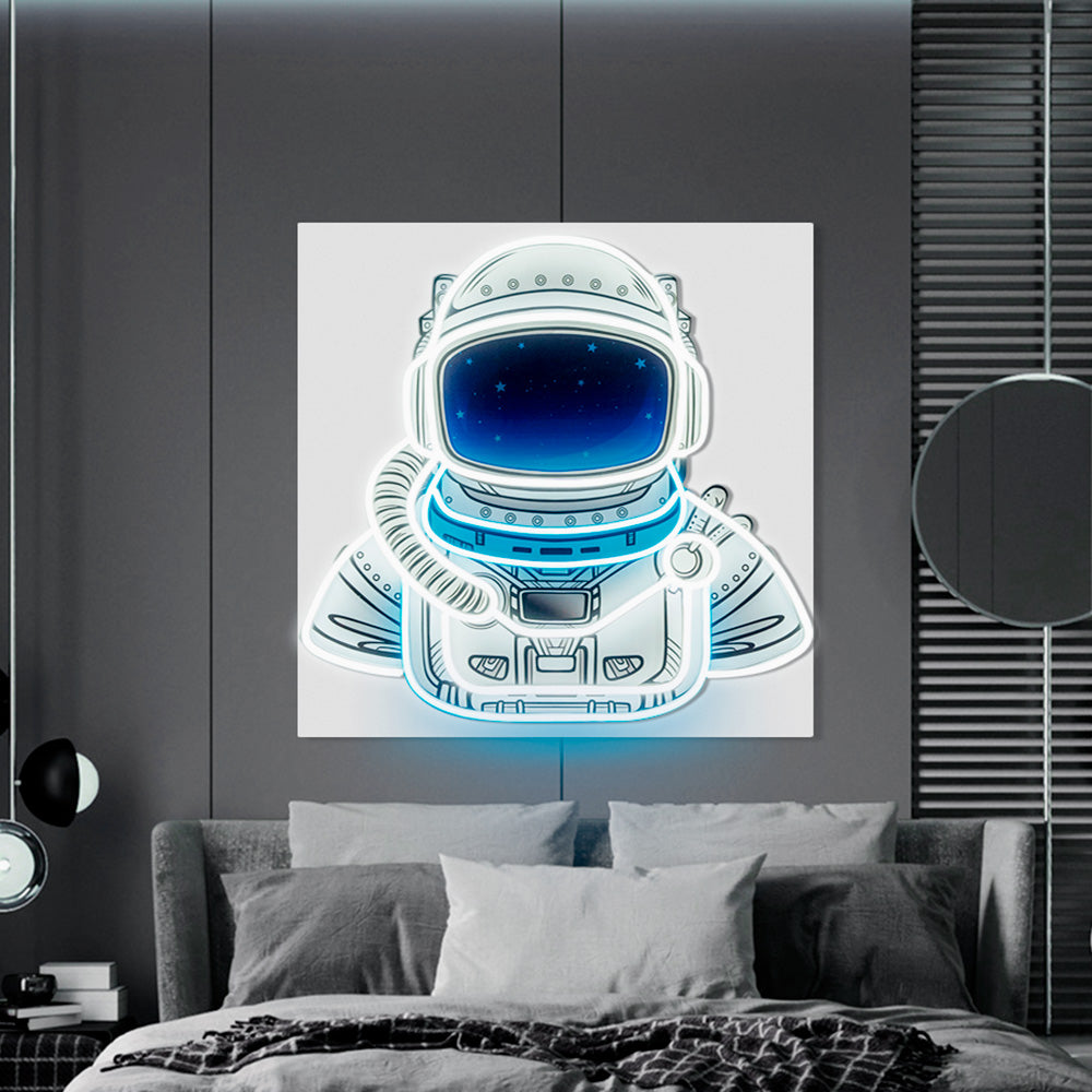 Spaceman Lighting Installation Art