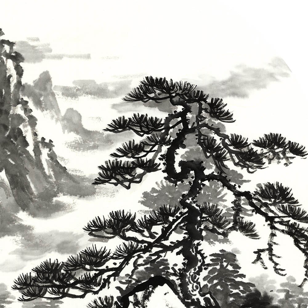 Ink Landscape (14)-Puyue Zhang