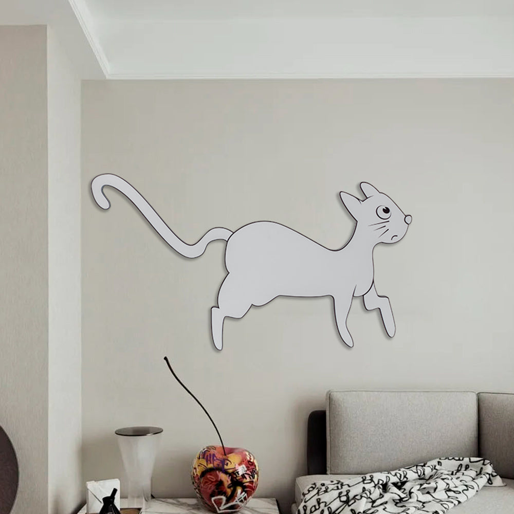 A Cat Acrylic Installation Art