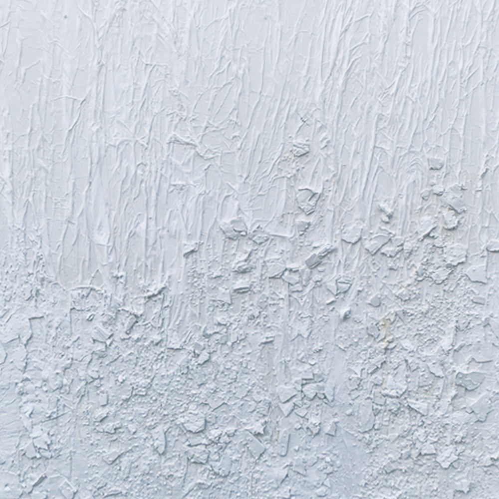 Frost White Mixed Media Painting