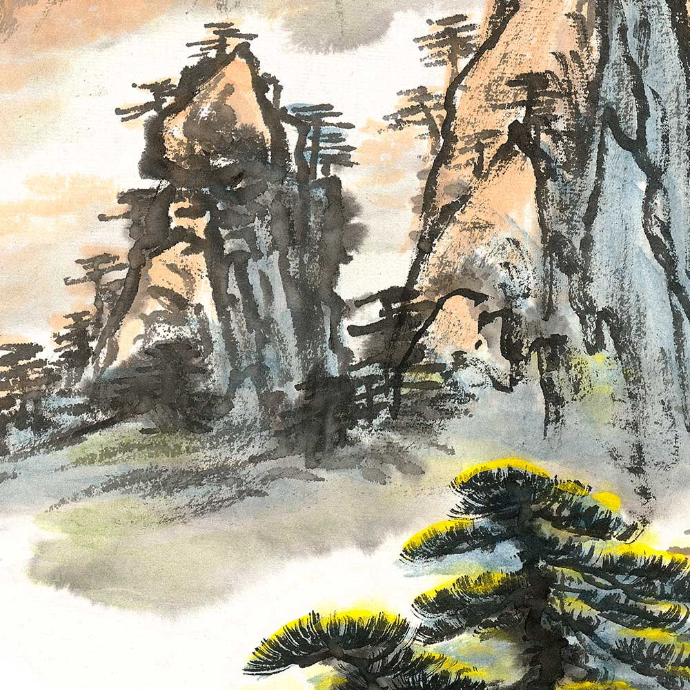 Ink Landscape-Puyue Zhang
