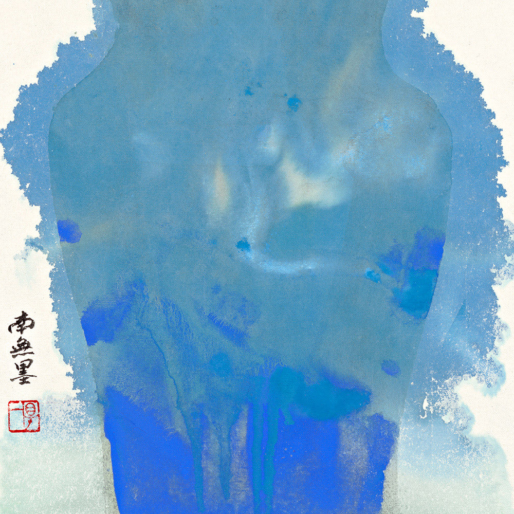 Blue Bottle Flowers-De Yi